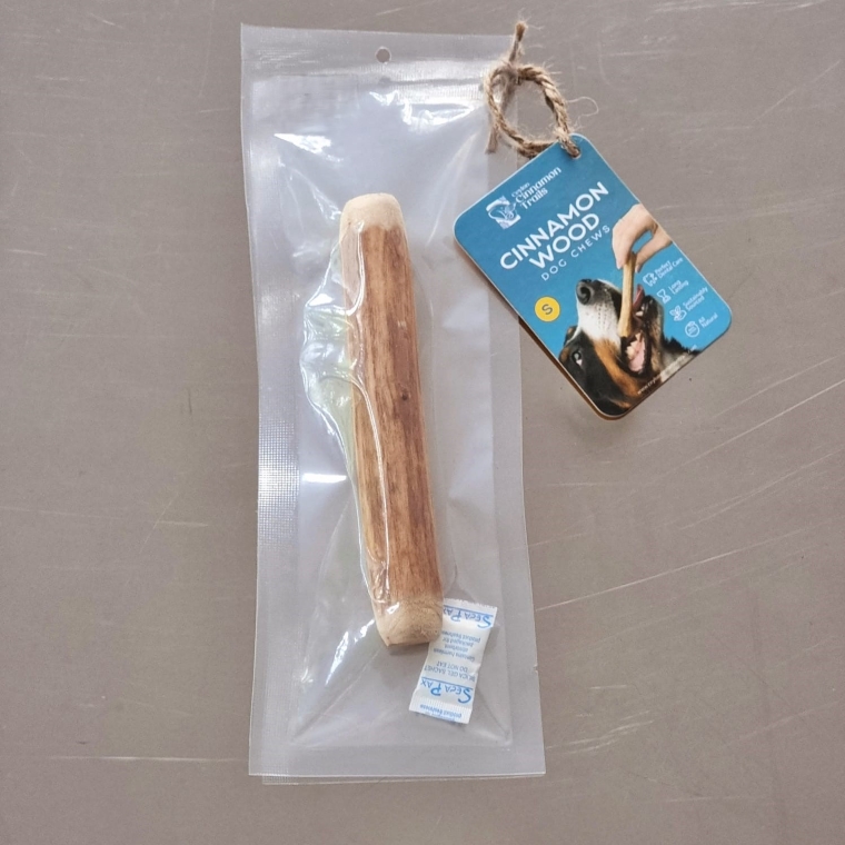Ceylon Cinnamon Wood Dog Chew Stick - Small